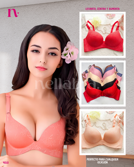 4010 PASTEL FLOWER SIN PUSH UP