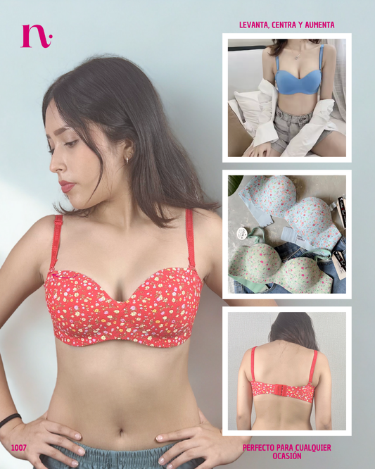 1007 STRAPLESS FLOWER