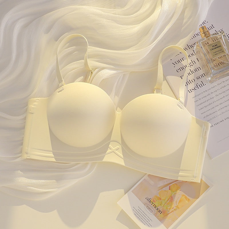 1013 STRAPLESS  JELLY CROSS PUSH UP