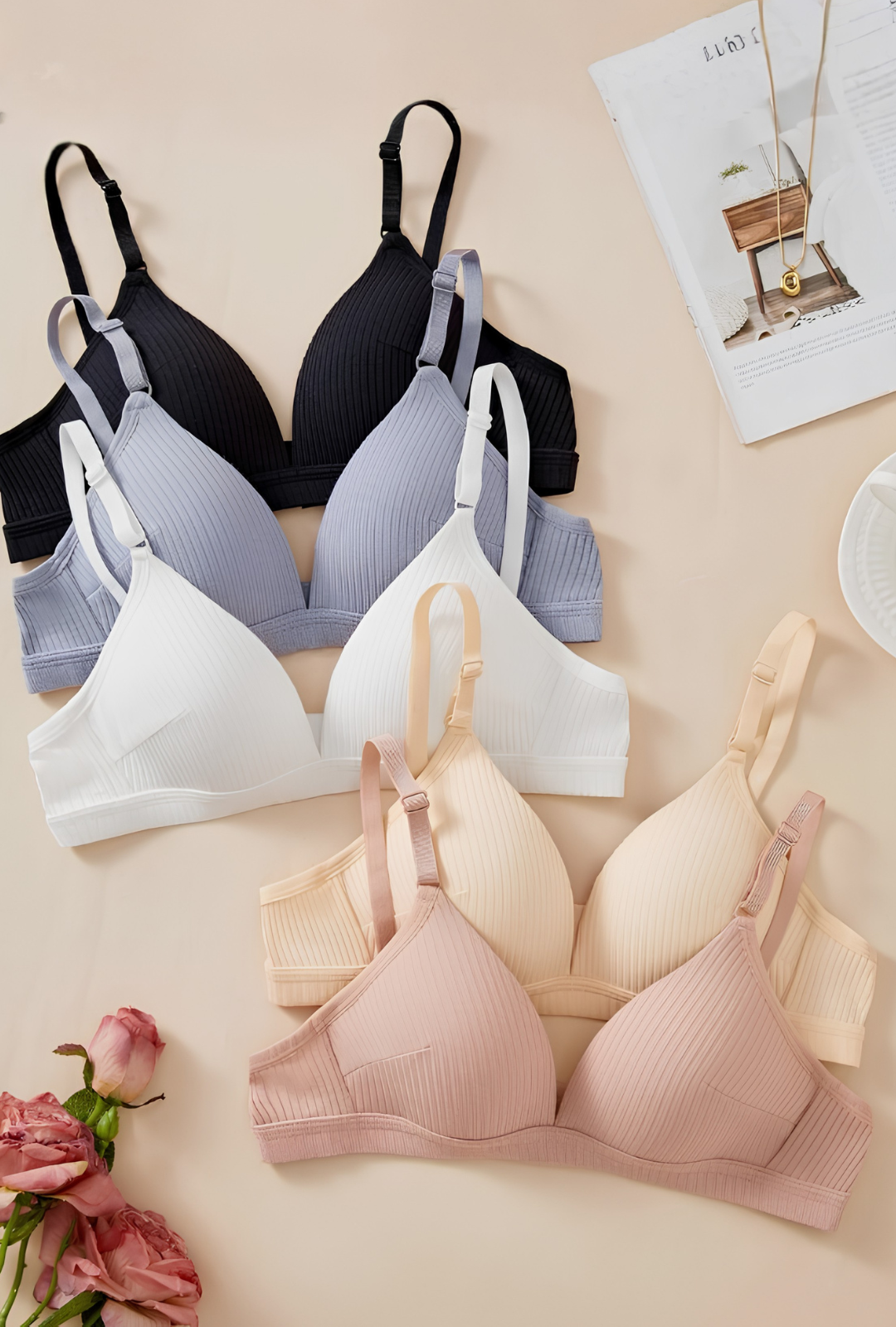 PACK X2 Brasieres - Pastel confort