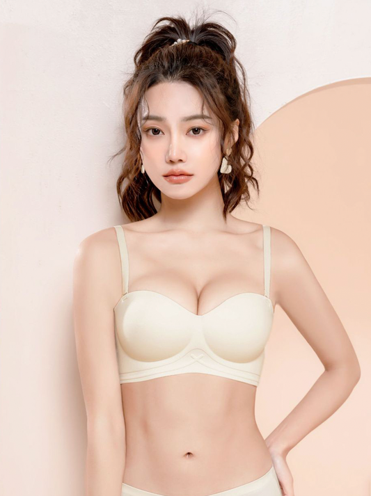 1013 STRAPLESS  JELLY CROSS PUSH UP